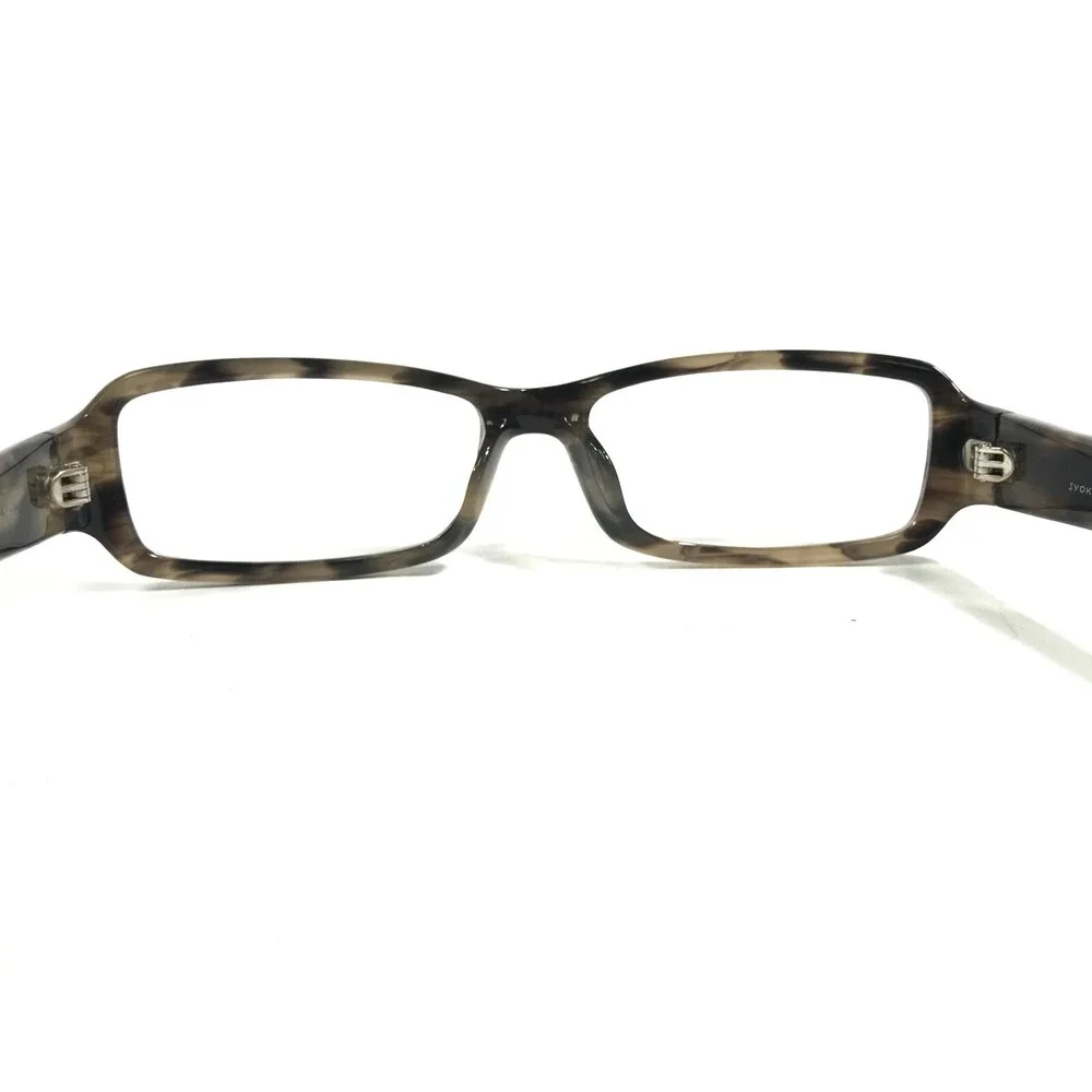 Iyoko-Inyake Eyeglasses Frames IY261 COL.21 Brown Rectangular Full Rim 55-16-140